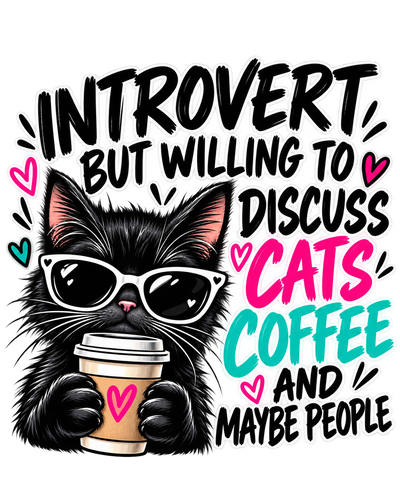 Introvert, Cats and Coffee